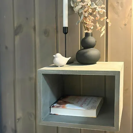 度假居 Moderne Med Spabad Naer Alesund 斯特兰达